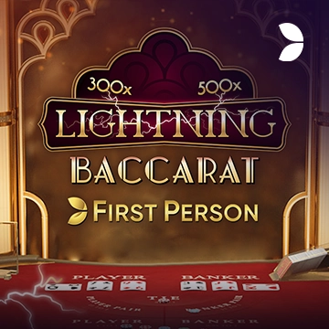 First Person Lightning Baccarat - WINGBET138